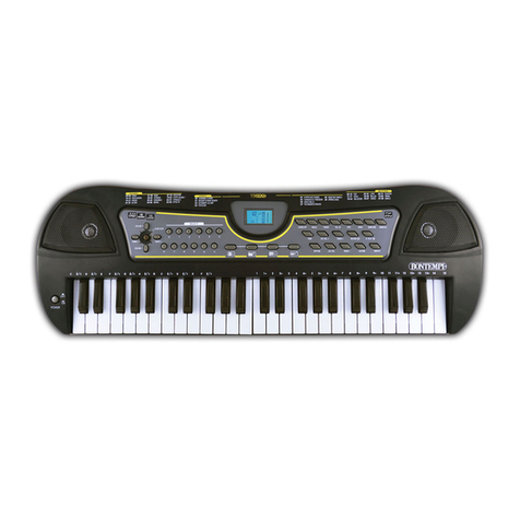 Bontempi MUSIC ACADEMY School 15 4909 User manual