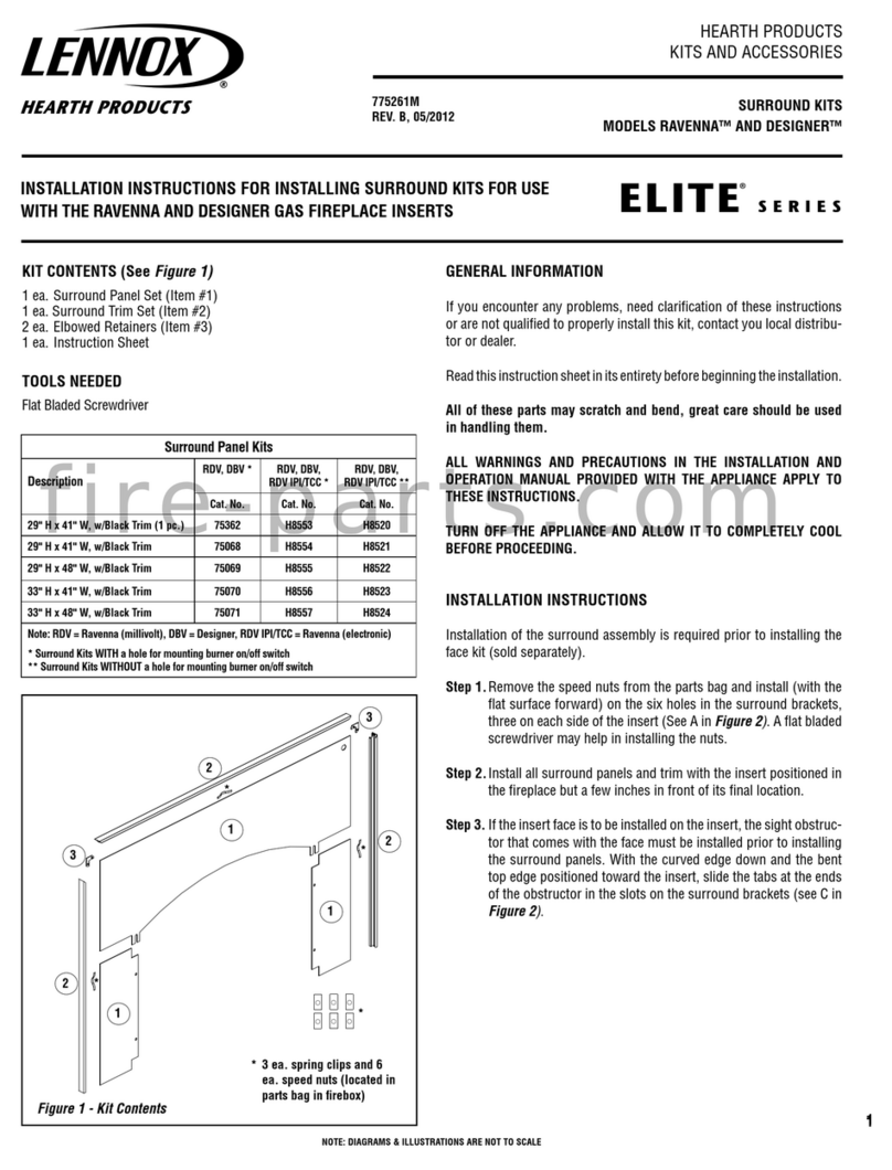 Lennox Elite series User manual