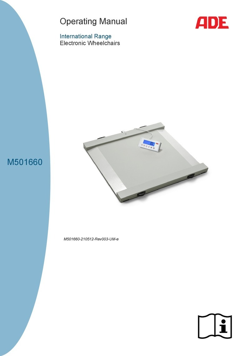 ADE M501660 User manual