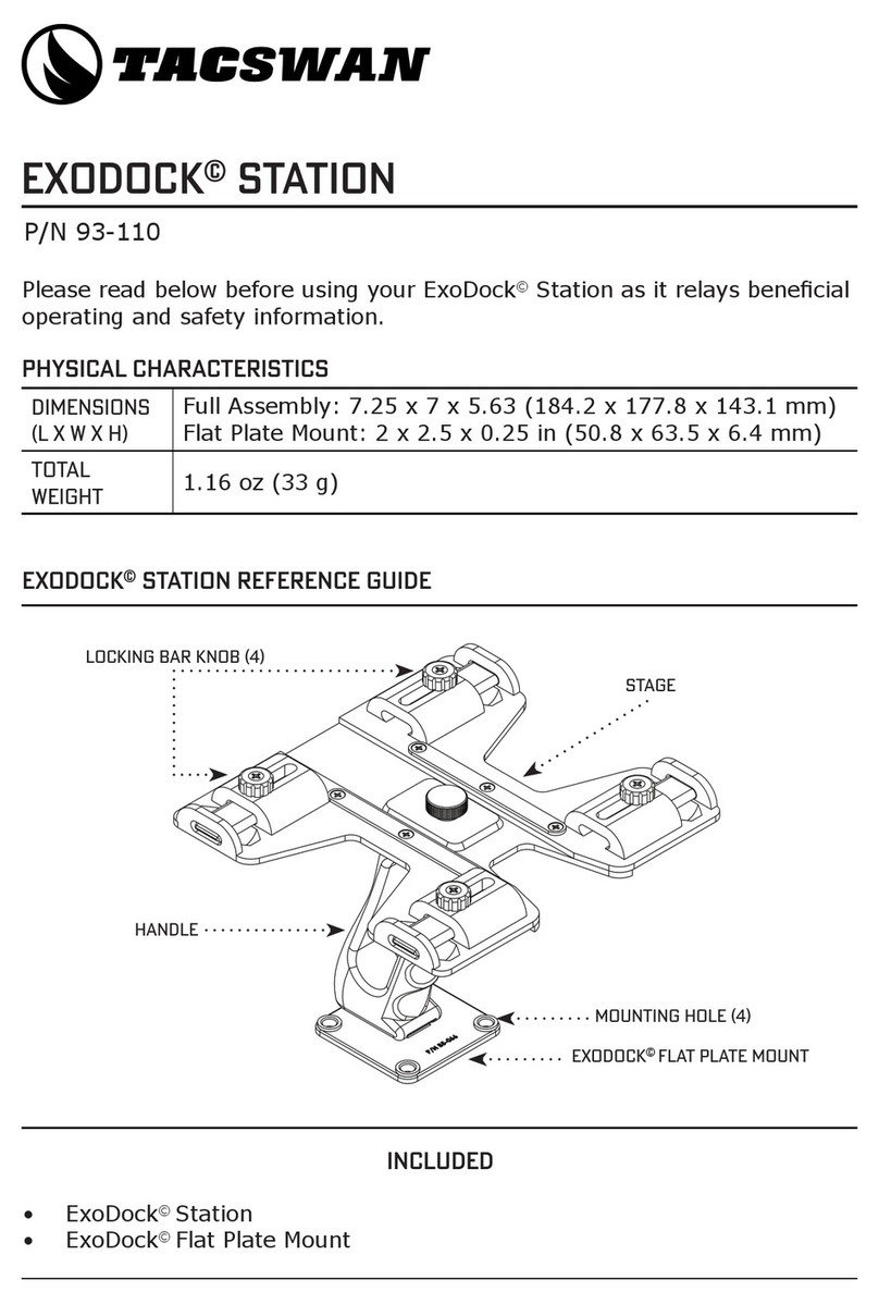 TACSWAN EXODOCK STATION reference guide