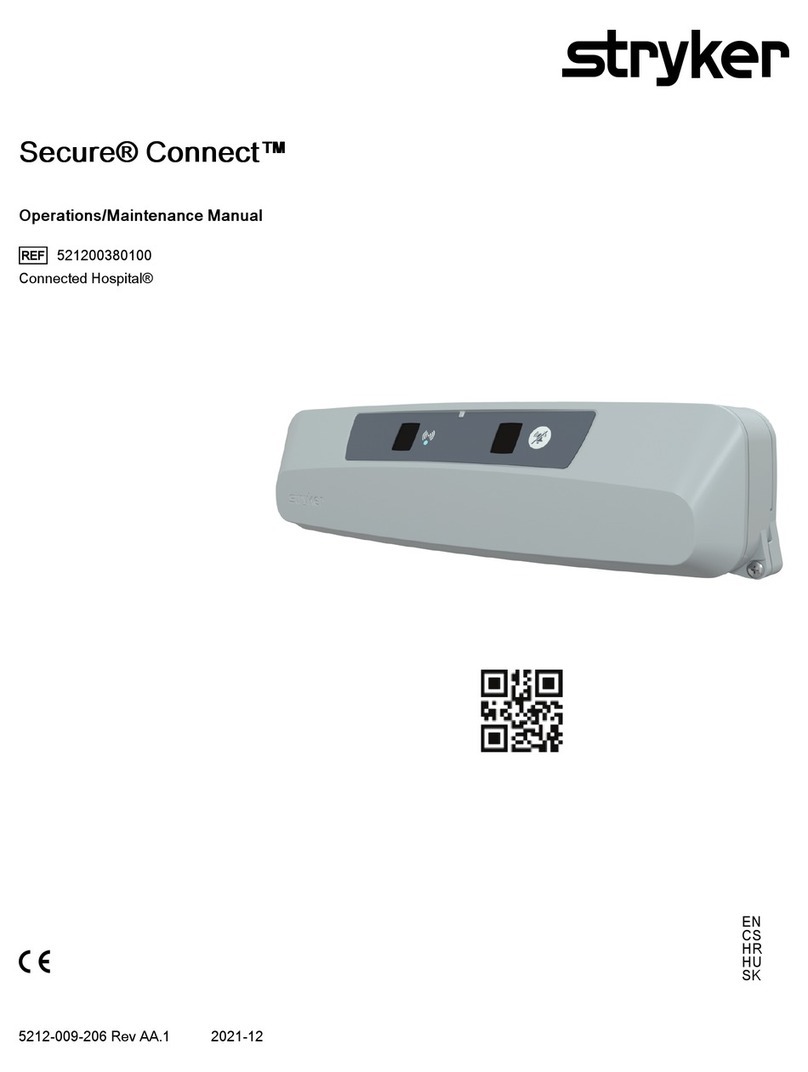 Stryker Secure Connect Operation & maintenance manual