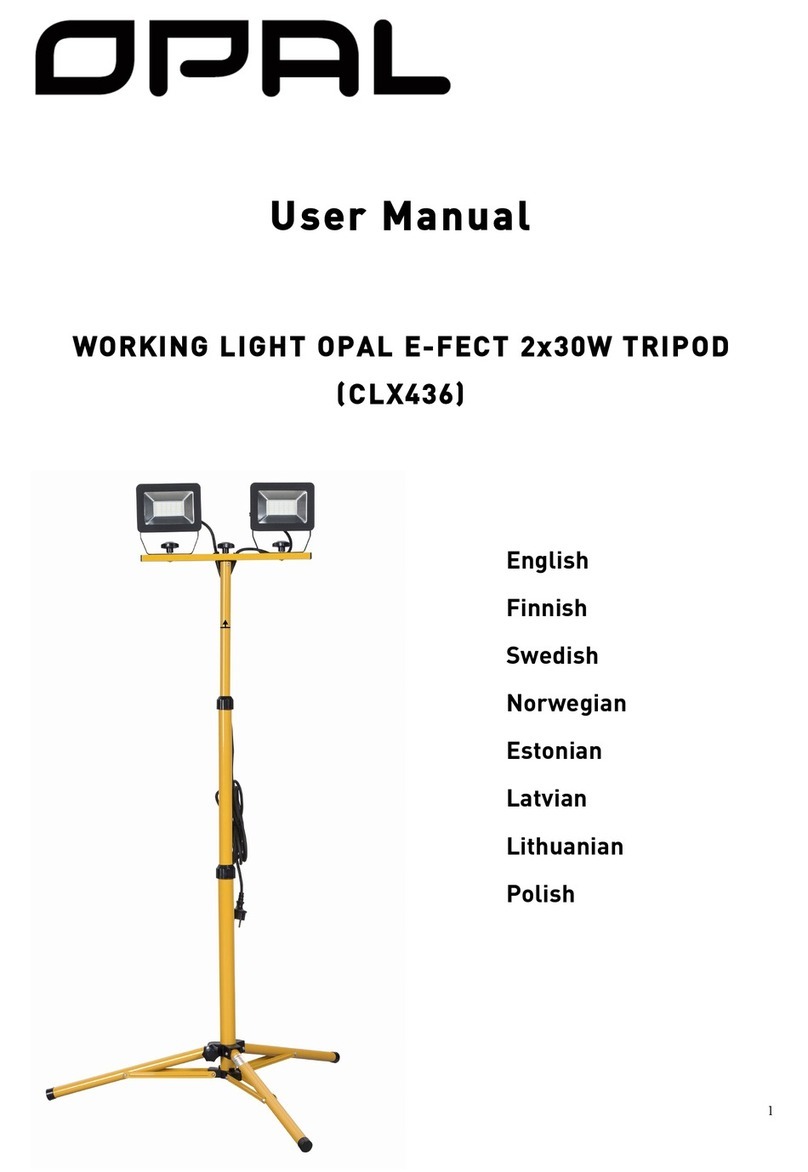Opal E-FECT II User manual