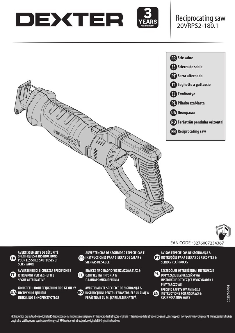 Dexter Laundry 20VRPS2-180.1 manual