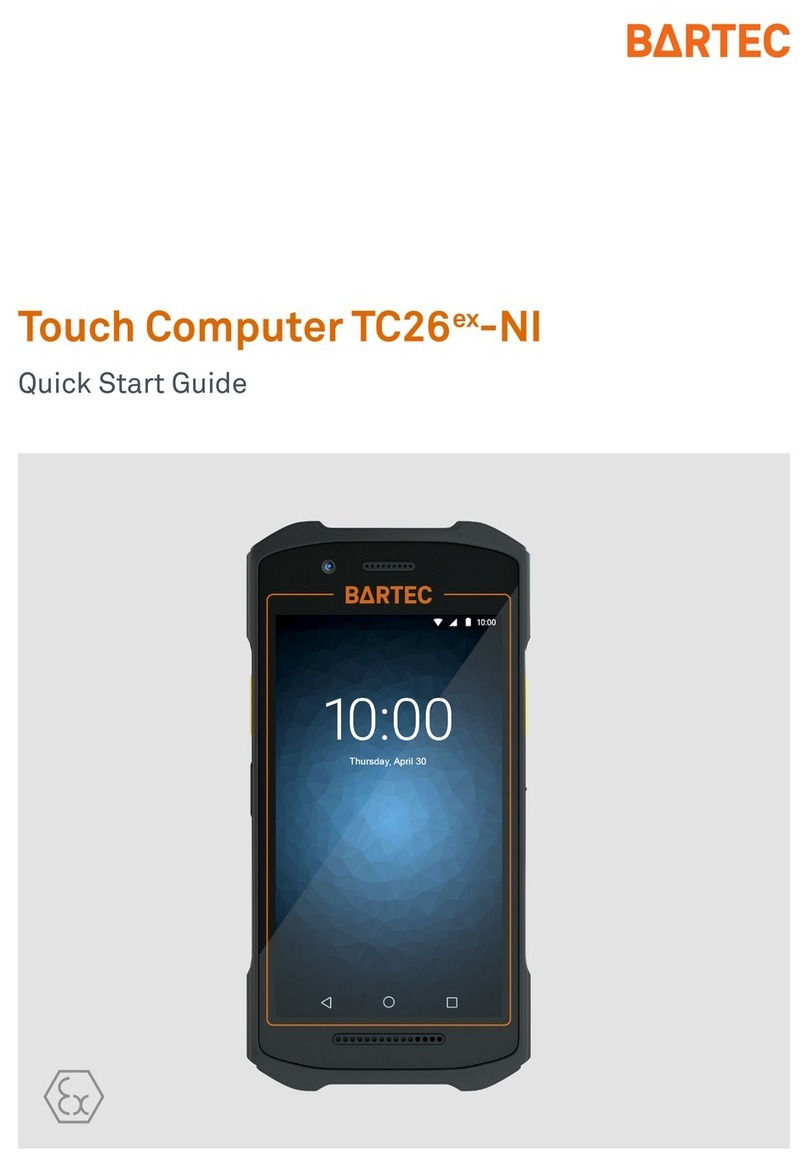Bartec TC26ex-NI User manual Bartec TC26ex-NI User manual