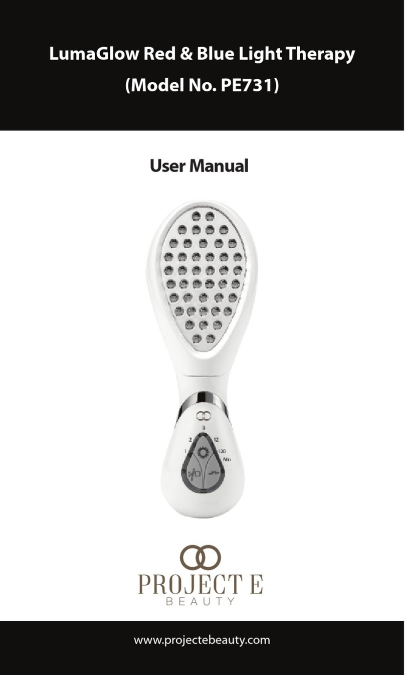 PROJECT E BEAUTY LumaGlow user manual