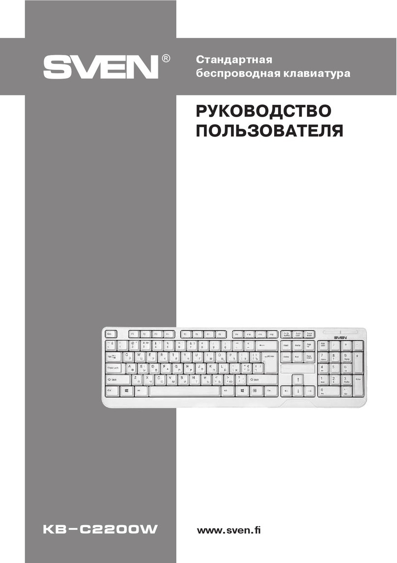 Sven KB-C2200W User manual