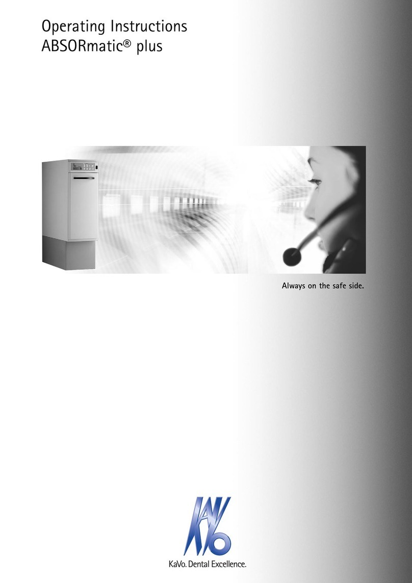 KaVo ABSORmatic plus User manual