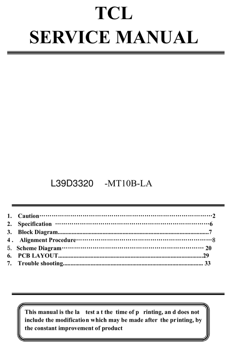 TCL L39D3320 User manual