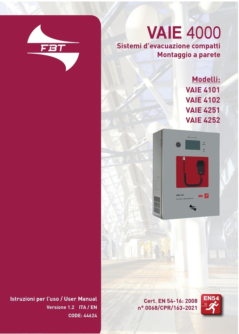 Fbt VAIE 4000 user manual