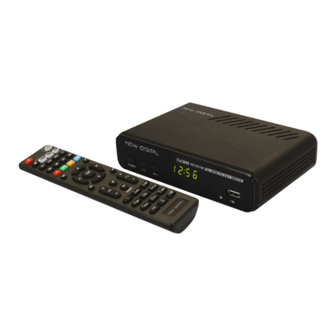 New Digital S2 600 HD 2in1 SENIOR User manual