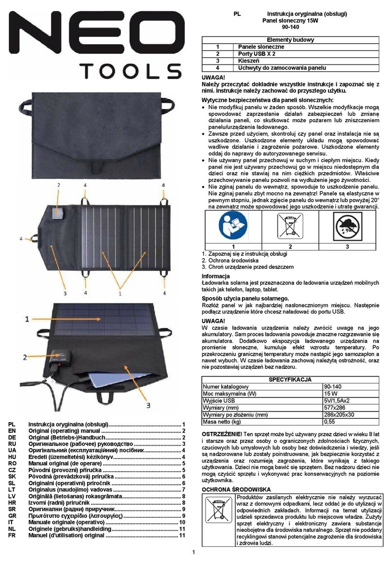 NEO TOOLS 90-140 Original manual
