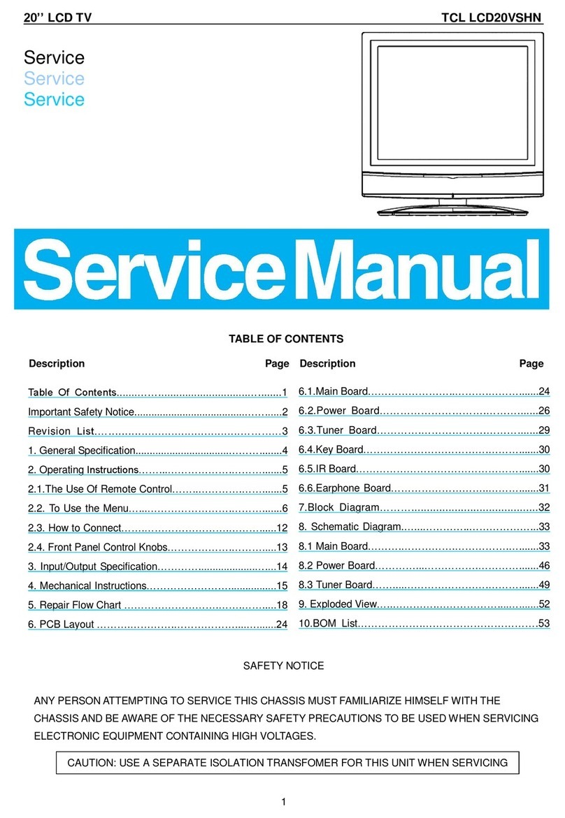TCL LCD20VSHN User manual