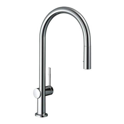 Hans Grohe Talis N 180 A-Style 2jet 72846XX1 User manual