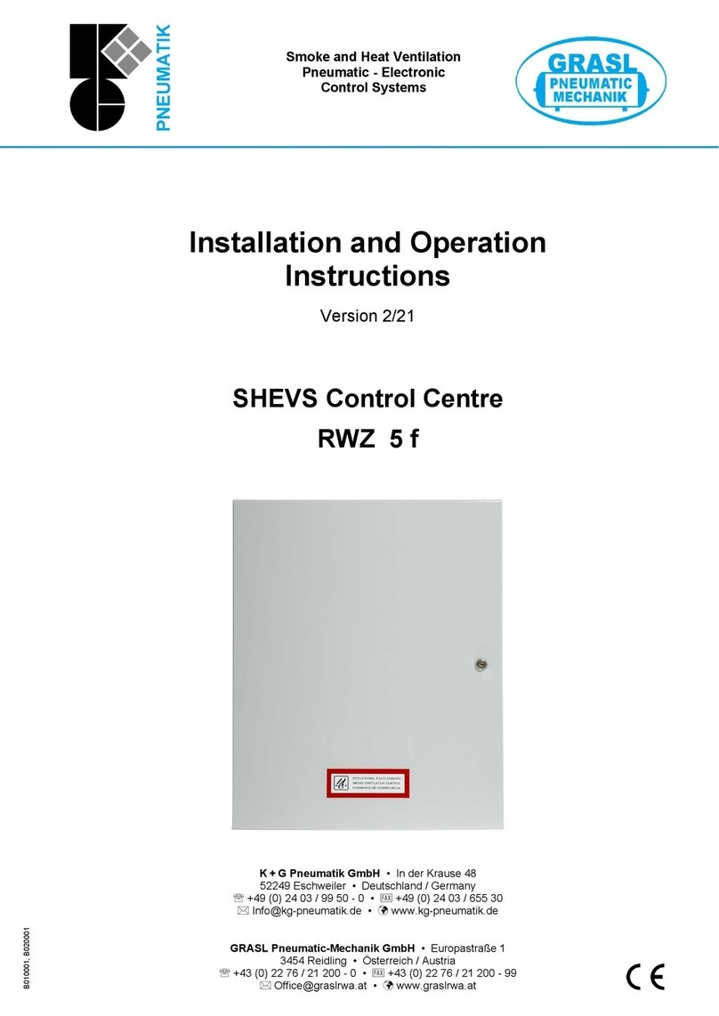 GRASL RWZ 5 f Assembly, installation and operation instructions