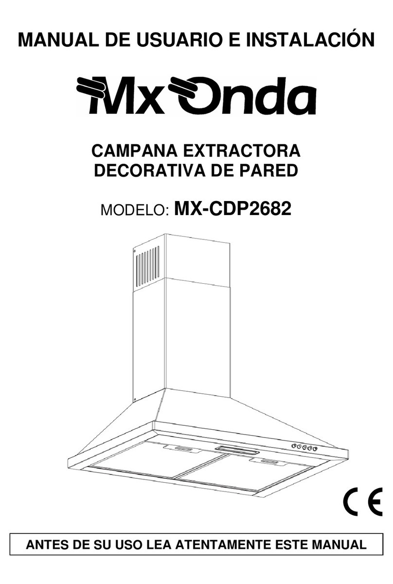 Mx Onda MX-CDP2682 User and installation manual