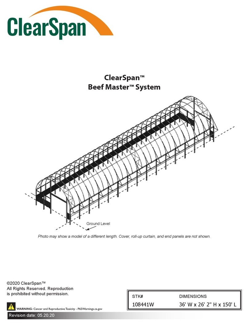 ClearSpan Beef Master 108441W User manual ClearSpan Beef Master 108441W User manual