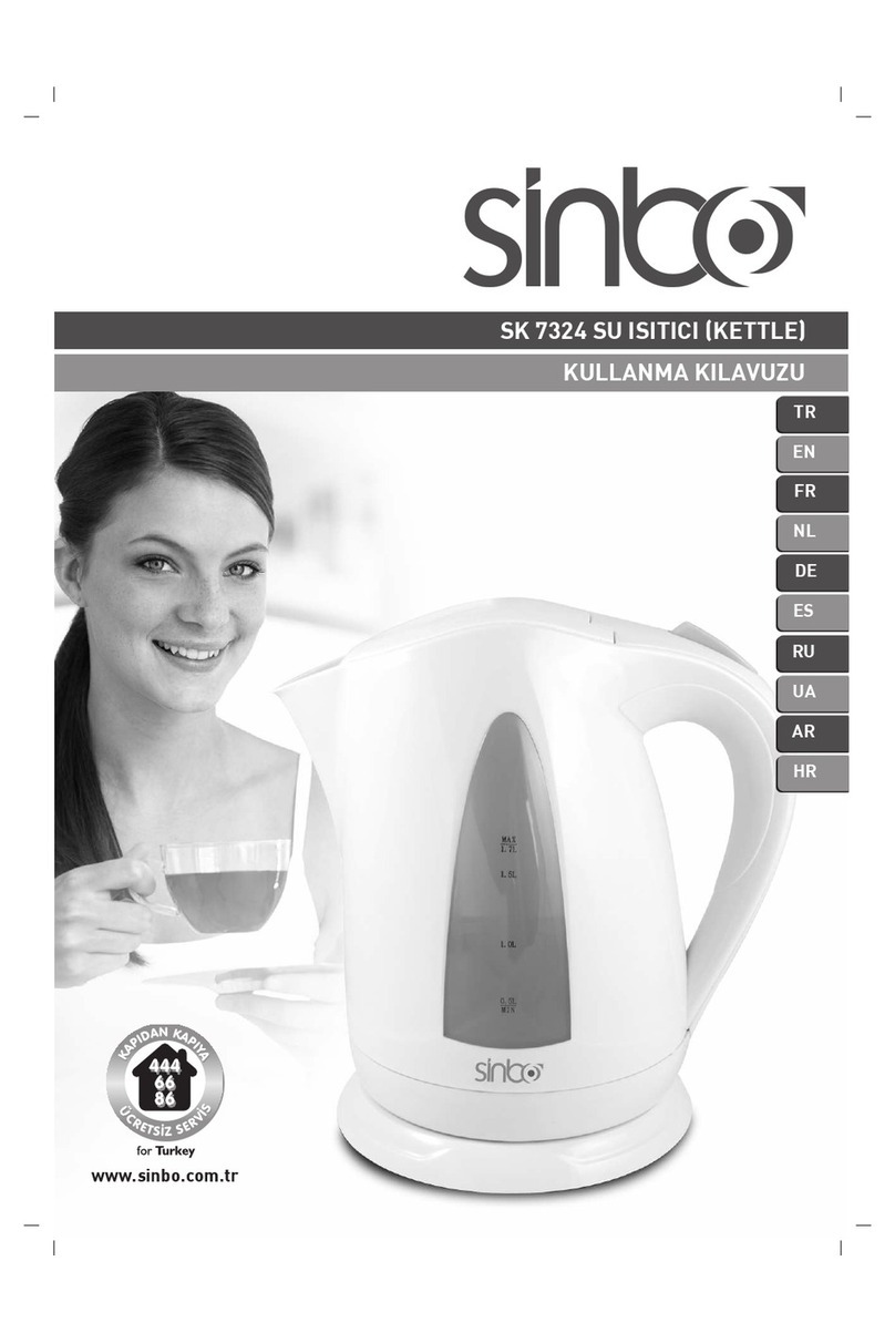Sinbo SK 7324 instruction manual
