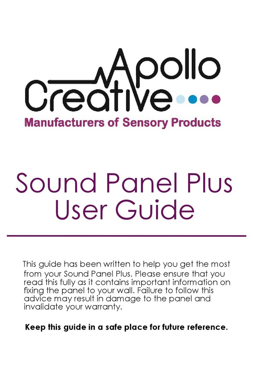 Apollo creative Sound Panel Plus user guide