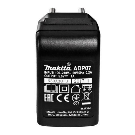 Makita ADP07 User guide Makita ADP07 User guide