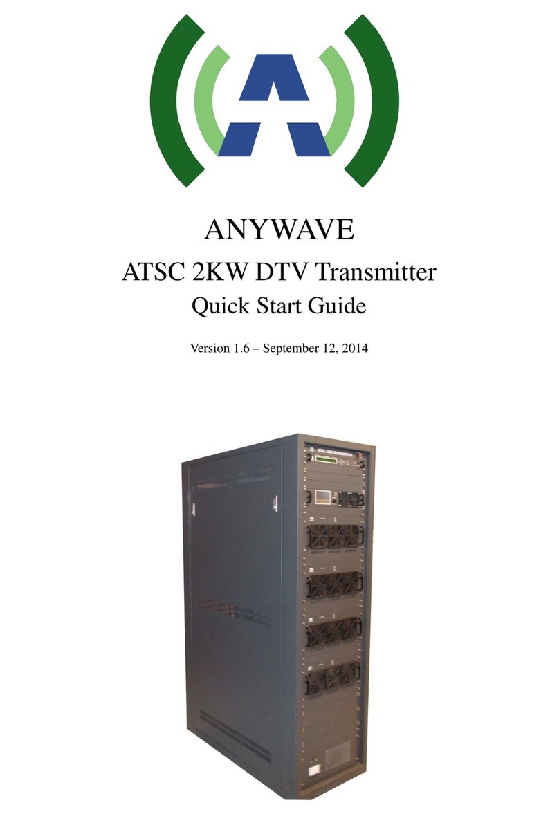 Anywave ATSC 2KW User manual
