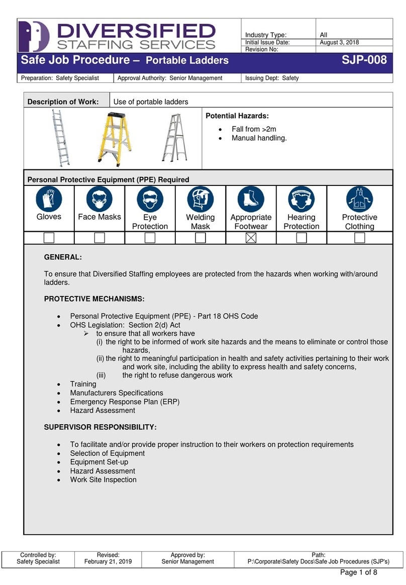 DIVERSIFIED SJP-008 manual