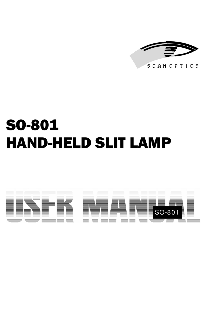 Scan Optics SO-801 user manual