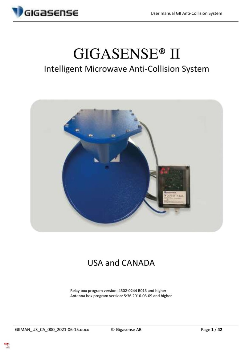Gigasense II user manual Gigasense II user manual