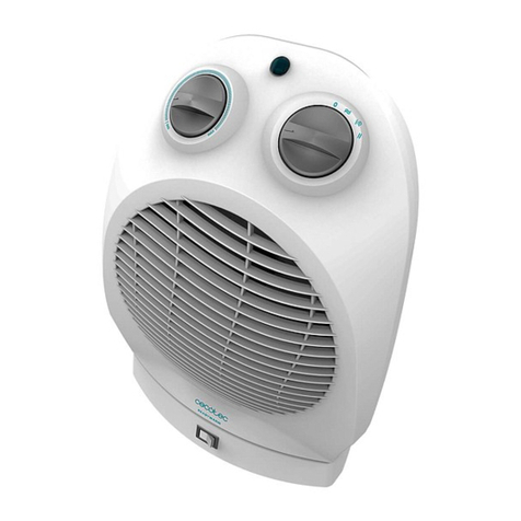 cecotec Ready Warm 9890 Force Rotate User manual