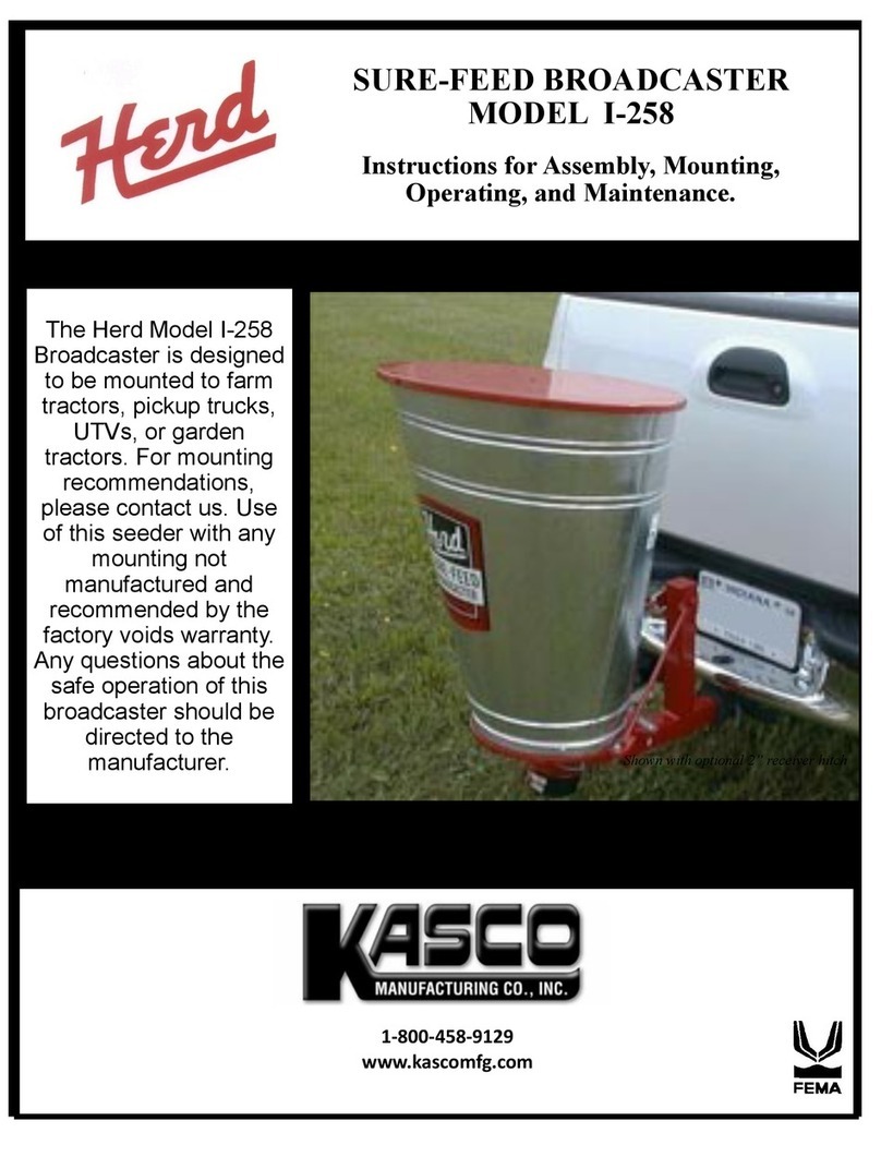 Kasco Herd I-258 User manual