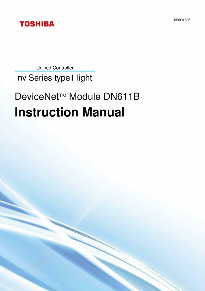 Toshiba DeviceNet nv Series User manual