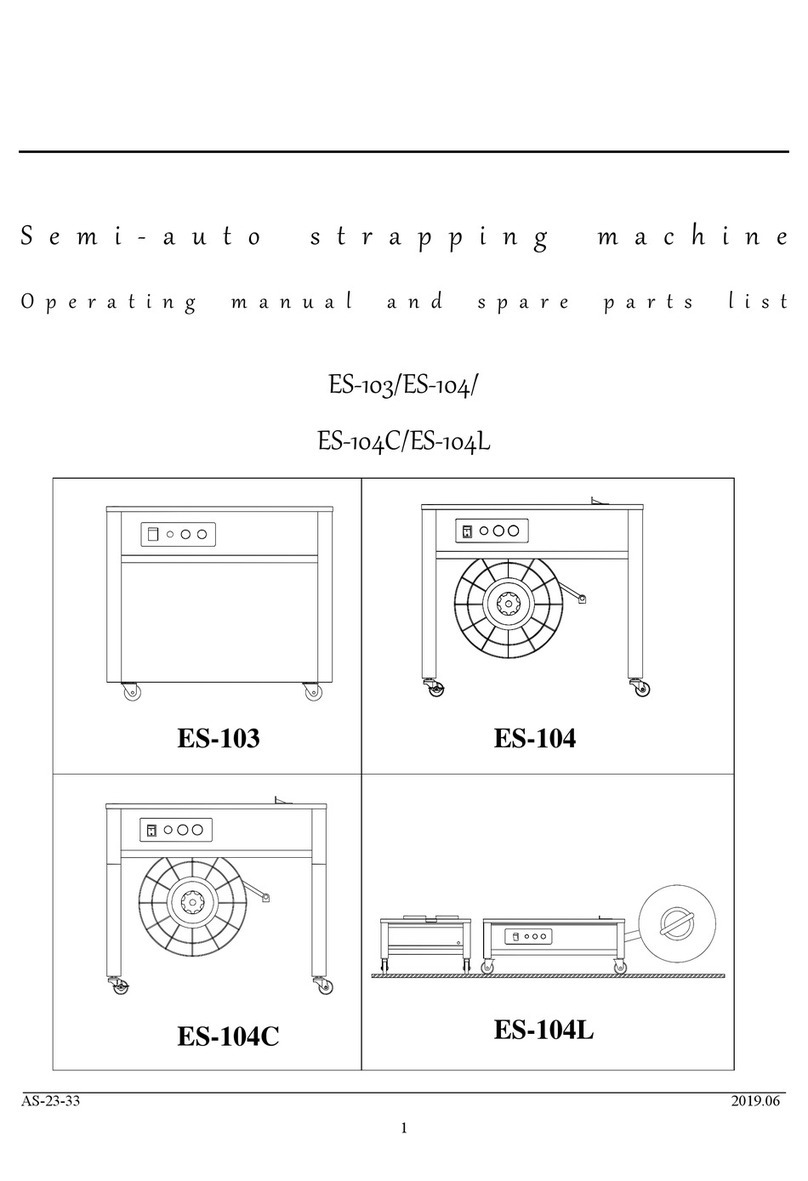 Snell ES-103 Operating manual and Spare parts list