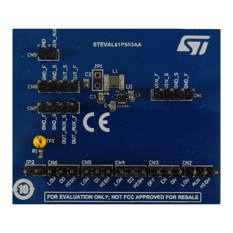 ST STEVAL-1PS03A User manual ST STEVAL-1PS03A User manual