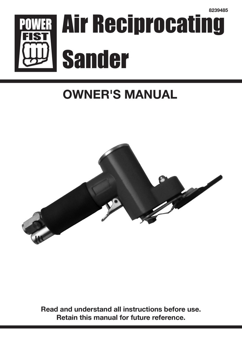 Power Fist 8239485 owner's manual