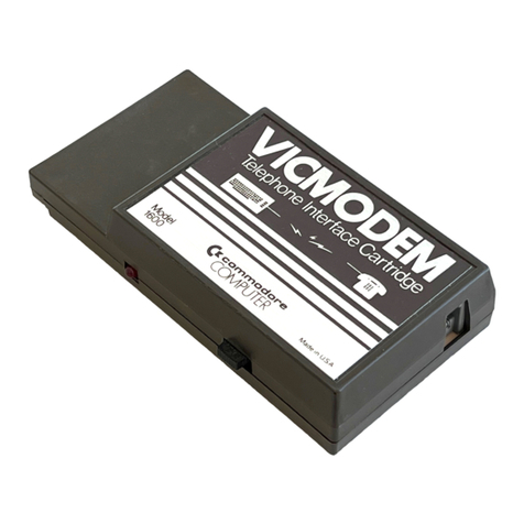 Commodore Computers VICMODEM VIC-20 manual Commodore Computers VICMODEM VIC-20 manual