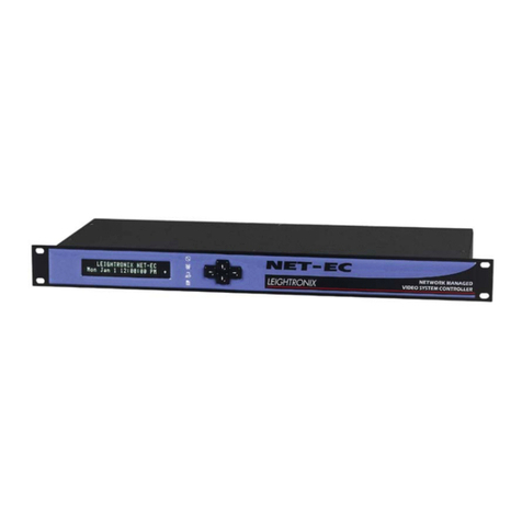 Leightronix NET-EC Installation quick guide