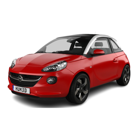 Opel ADAM 2016 owner's manual