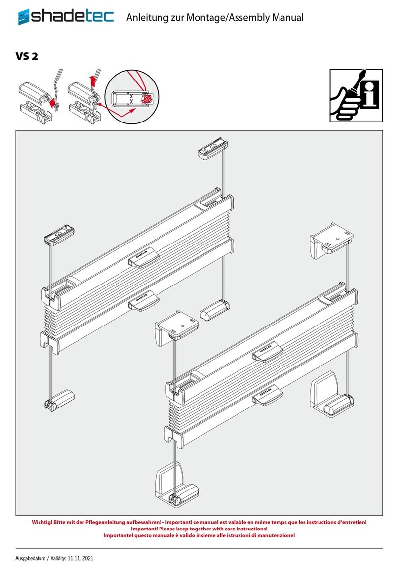 shadetec VS 2 Assembly manual