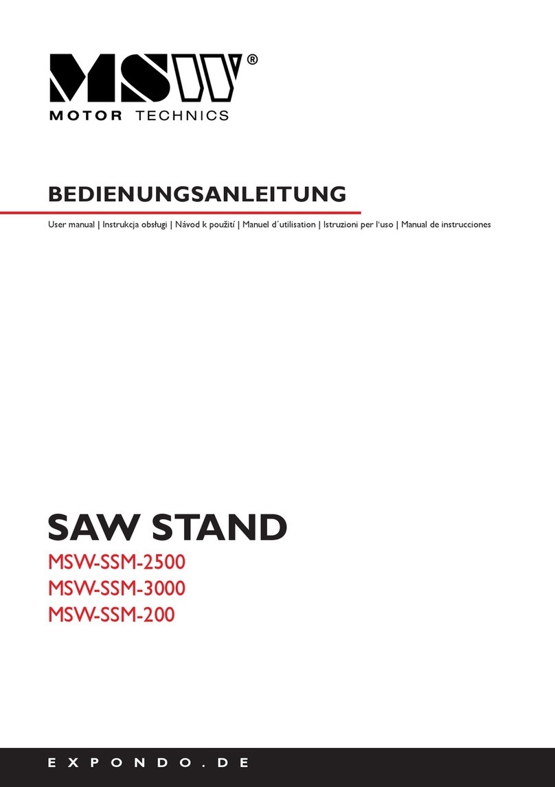MSW MSW-SSM-2500 User manual