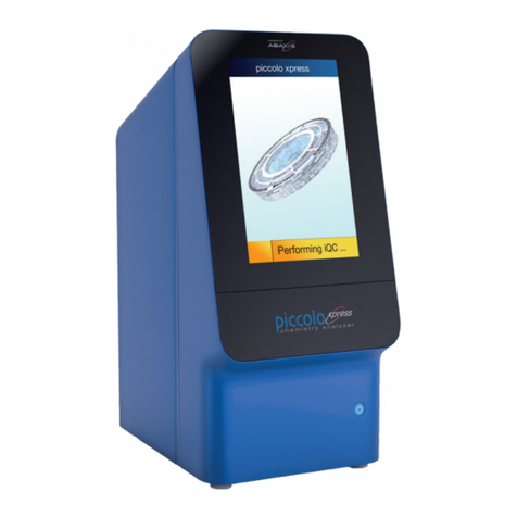 Abaxis Piccolo Xpress AB-801-110-0000 Quick reference guide