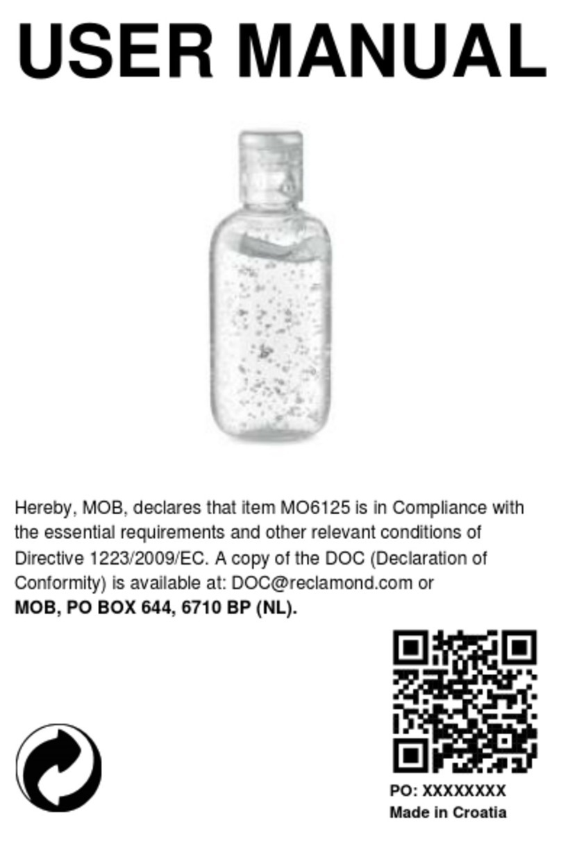 MOB MO6125 user manual