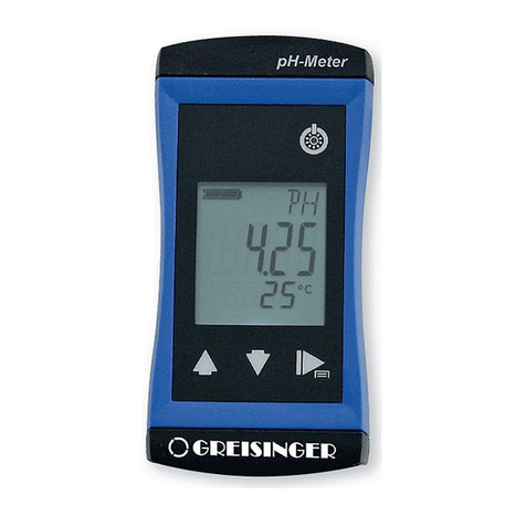 GREISINGER G 1400 Series Quick reference guide