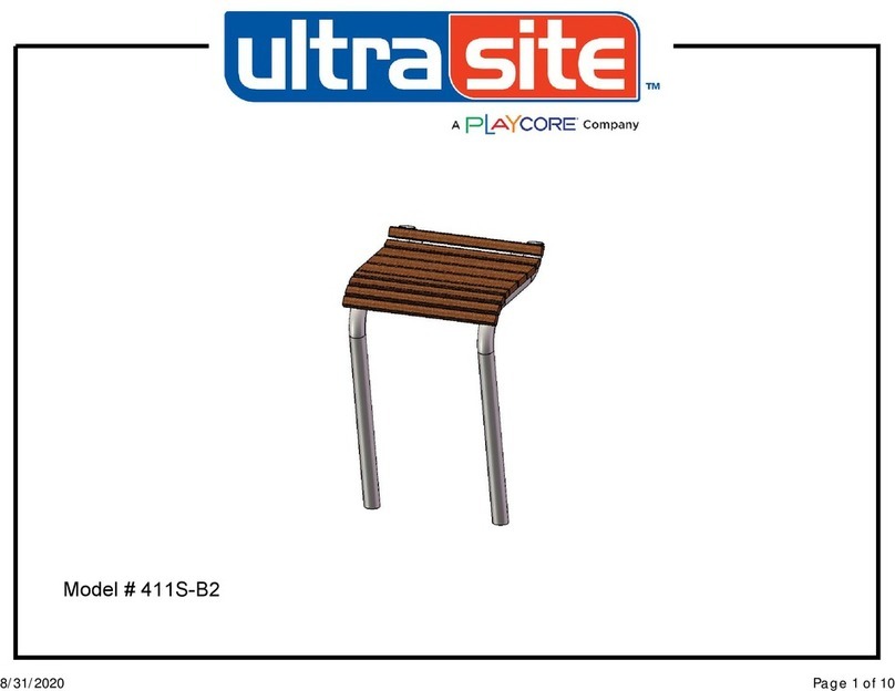 Playcore ultra site 411S-B2 User manual