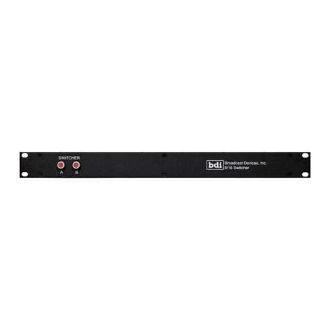 BDI 8/16 Product manual