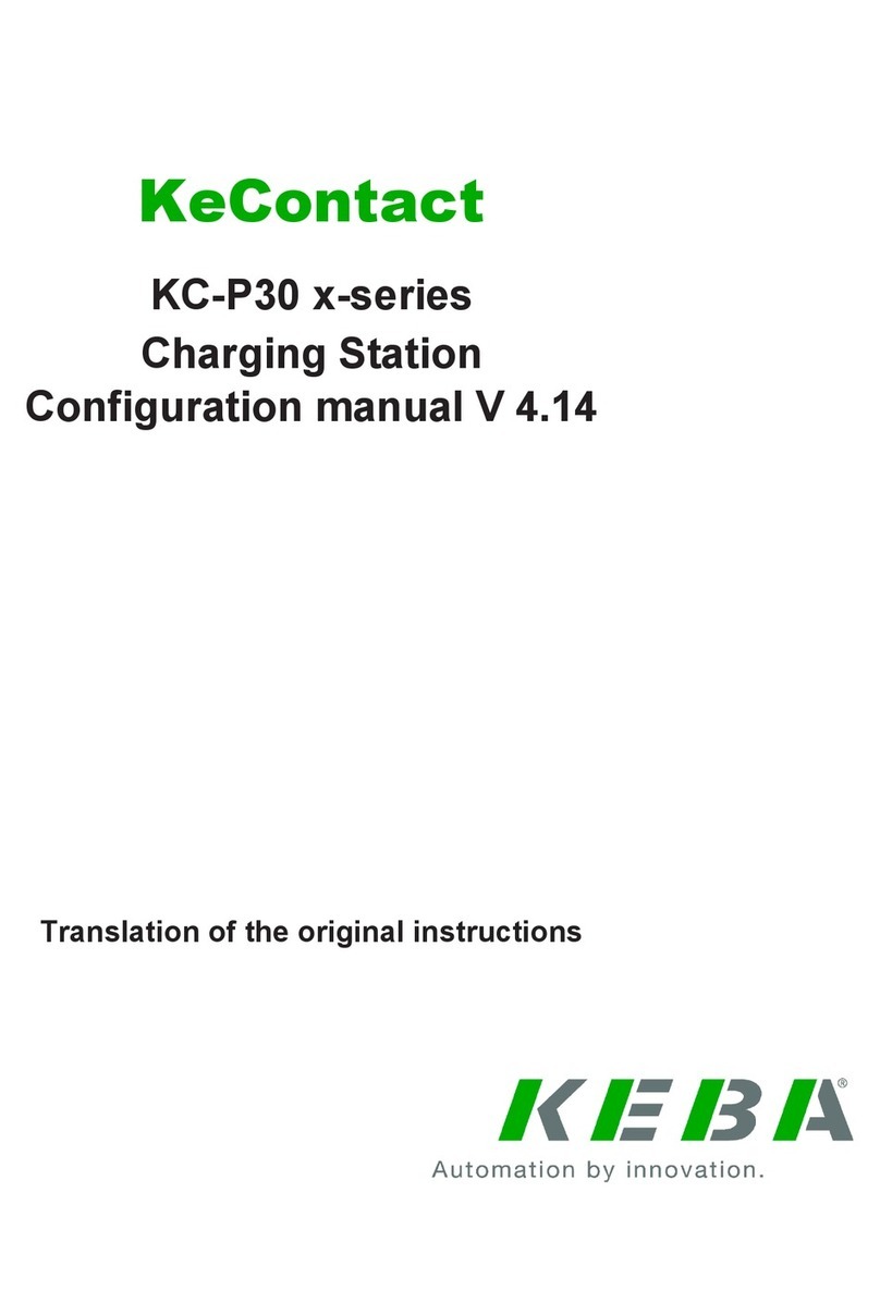 Keba KeContact KC-P30 x Series Configuration manual Keba KeContact KC-P30 x Series Configuration manual