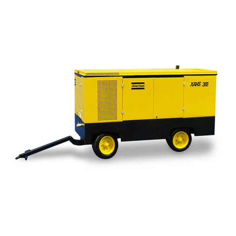 Atlas Copco XAHS365 Md instruction manual
