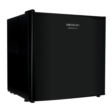 cecotec GrandCooler 2000 SilentCompress Black instruction manual