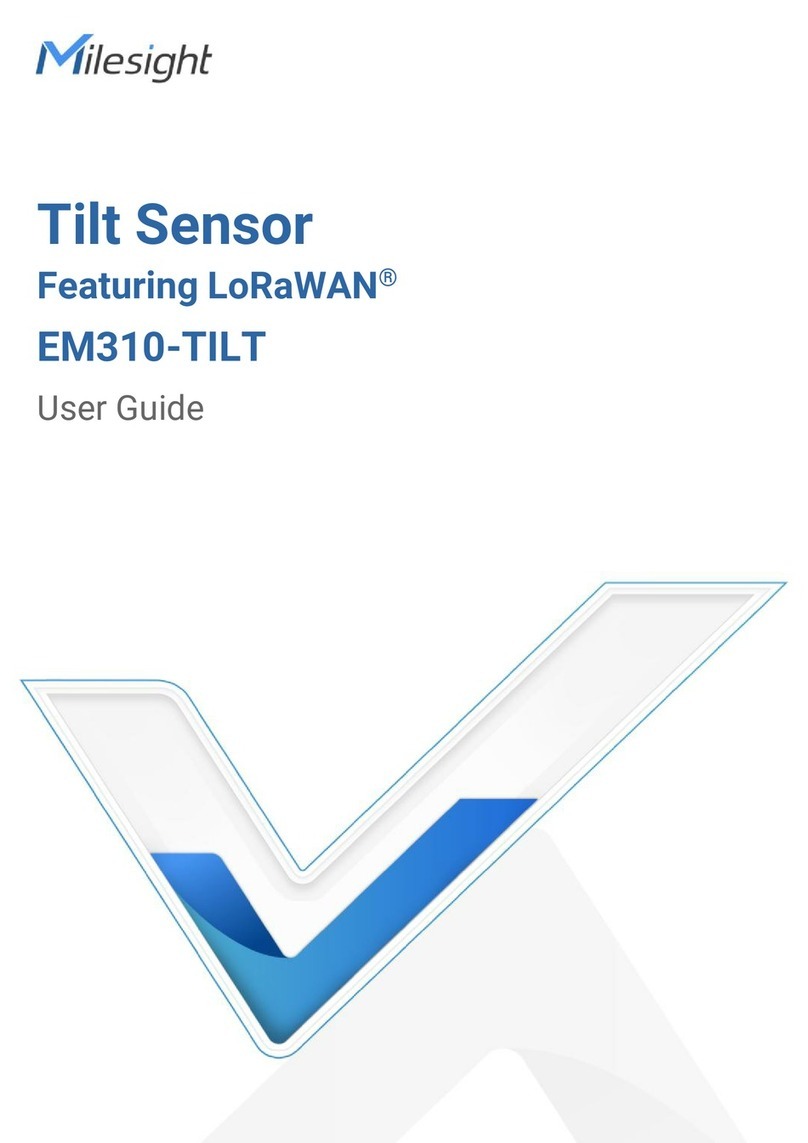 Milesight LoRaWAN EM310-TILT user guide