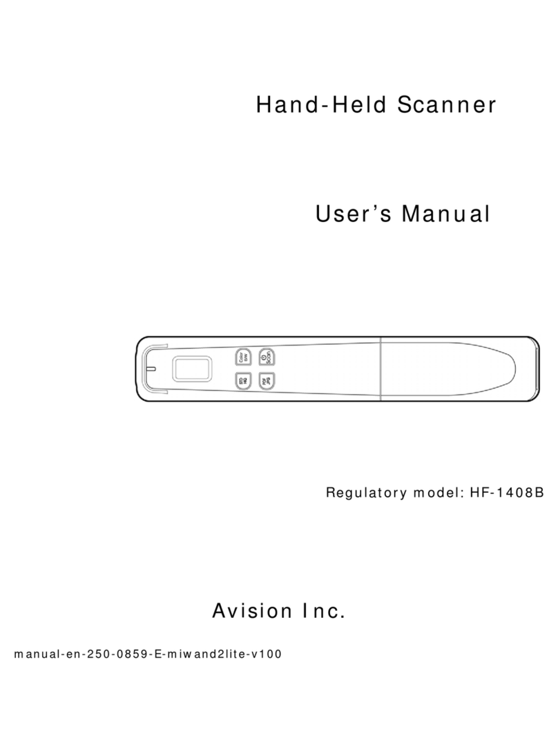 Avision MiWand 2 Lite User manual