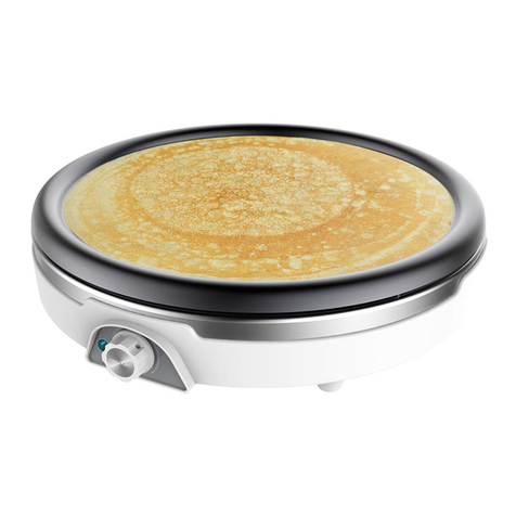 cecotec Fun Crepestone XL Inox User manual cecotec Fun Crepestone XL Inox User manual