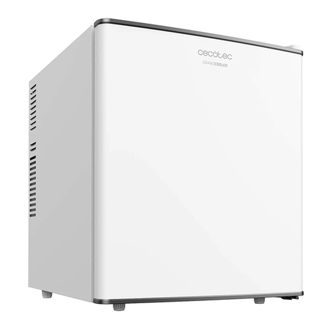 cecotec GrandCooler 10000 Silent White instruction manual